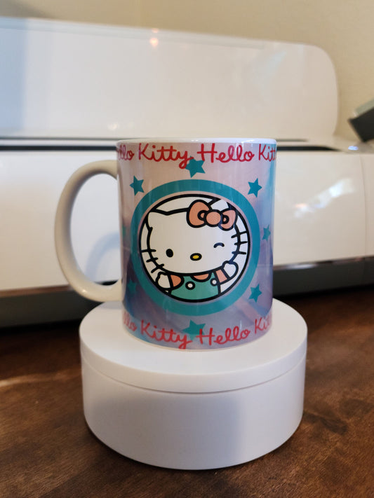Hello Coffee Cute Hello Kitty 12oz Coffee/Tea Mug